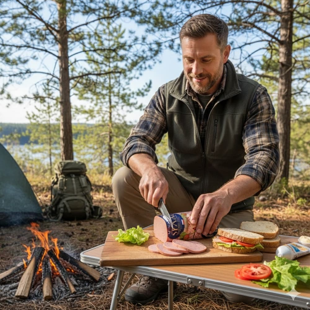 Spam de pollo Polskamp (400 g / 14.11 oz) - Miniatura 4