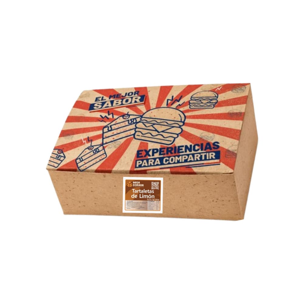 Tartaletas de limón Miga Dorada (12 x 41.7 g / 1.34 oz) - Miniatura 2