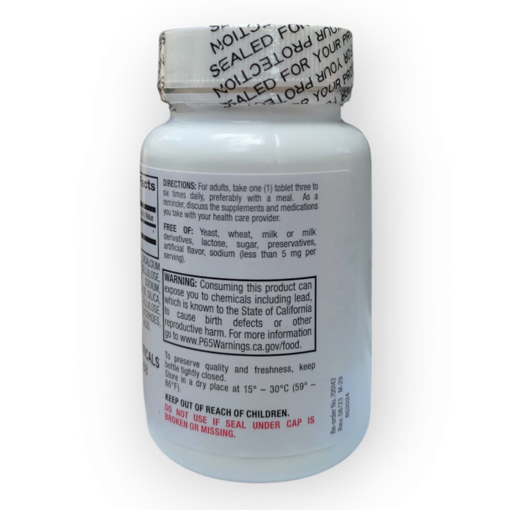 L- Arginina 500 mg Major (50 tabletas) - Miniatura 4