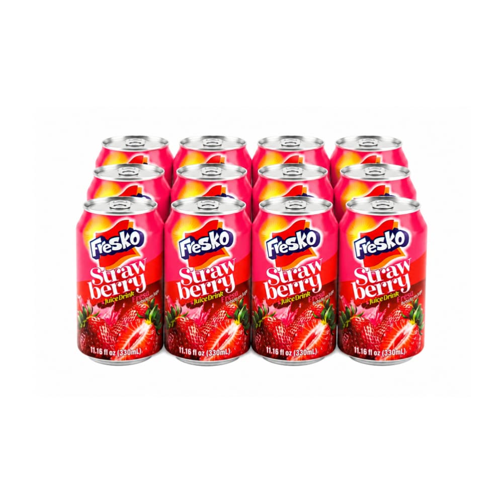Jugo de fresa Fresko (12 x 330 ml / 11.16 oz) - Miniatura 1