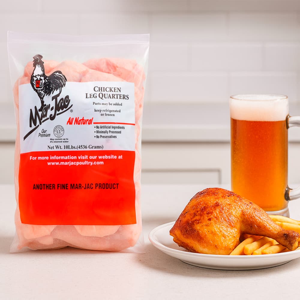 Cuartos traseros de pollo Mar Jac (2 x 4.54 kg / 10 lb) - Miniatura 4