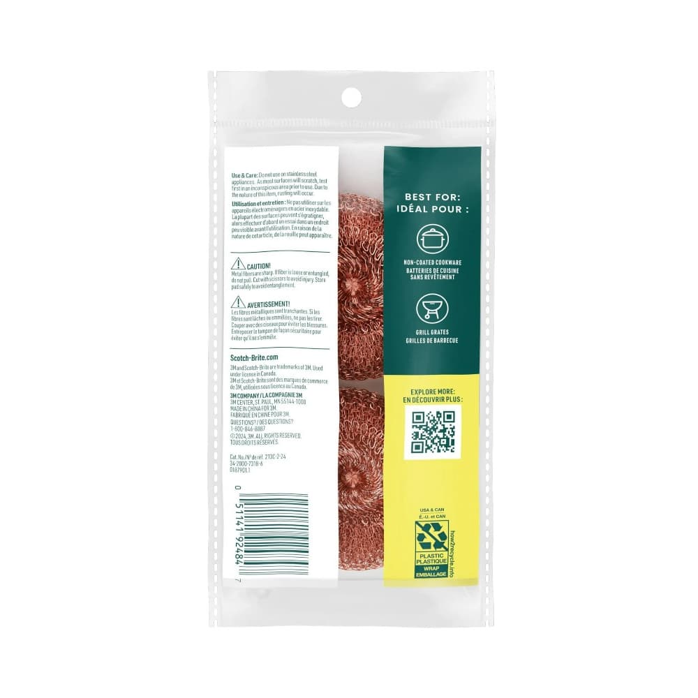 Estropajos de cobre Scotch-Brite (2 U) - Miniatura 2