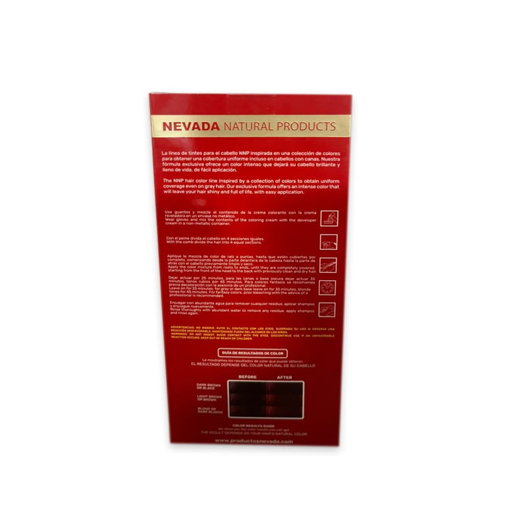 Tinte 7.66 Medio rojo inteso Nevada - Miniatura 2