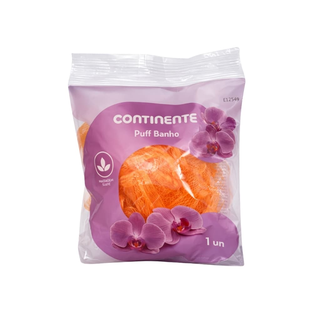 Puff de baño exfoliante Continente (1 U) - Miniatura 1