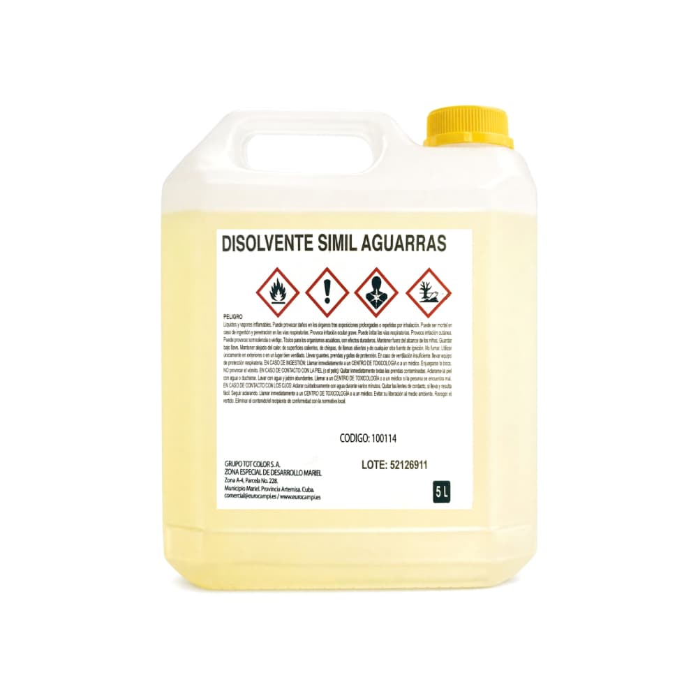 Disolvente Simil Aguarras (5 L) - Imagen 1