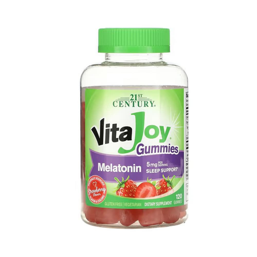 Suplemento vitamínico con Melatonina VitaJoy 21st Century (120 gomitas) - Imagen 1