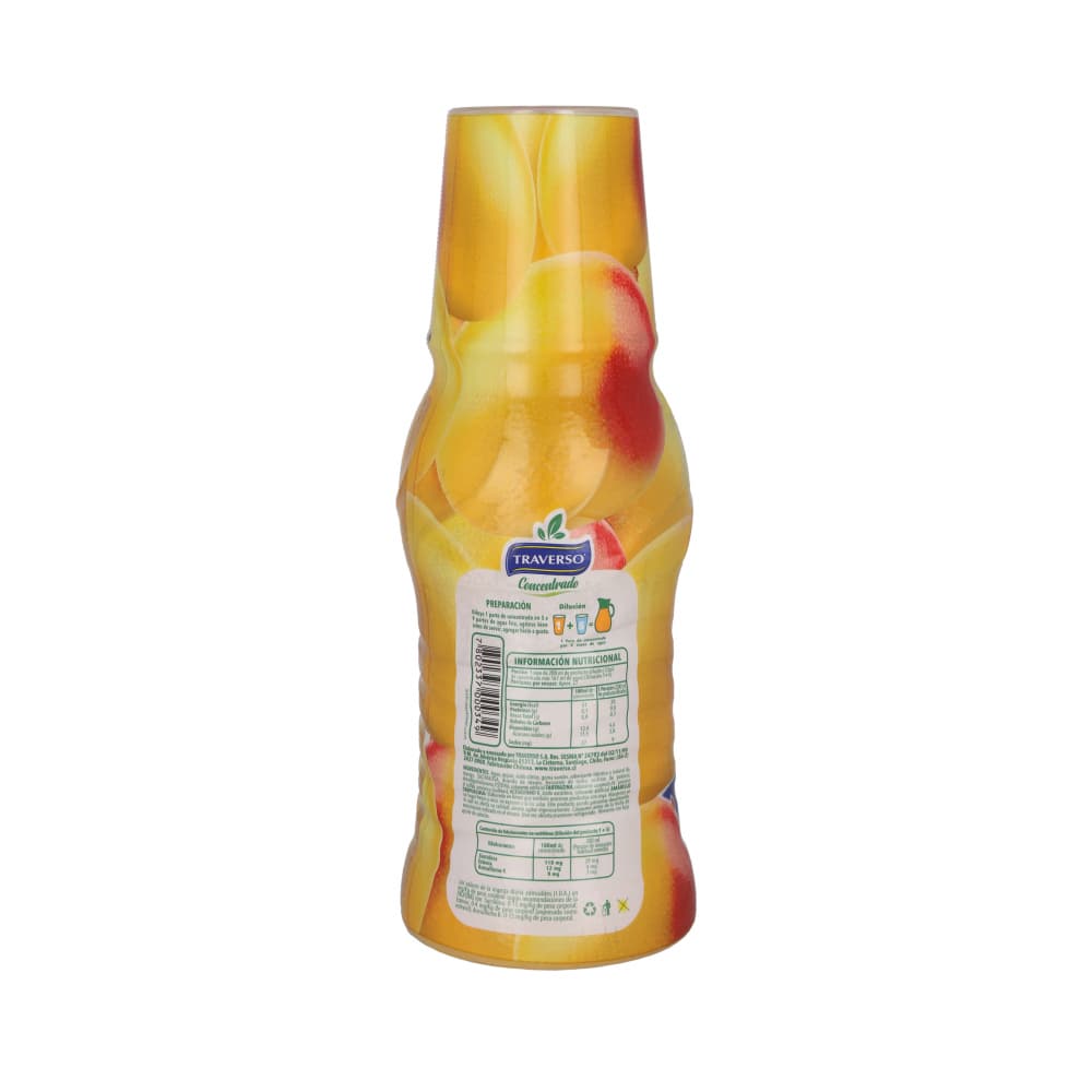 Jugo concentrado sabor mango Traverso (900 ml) - Miniatura 3