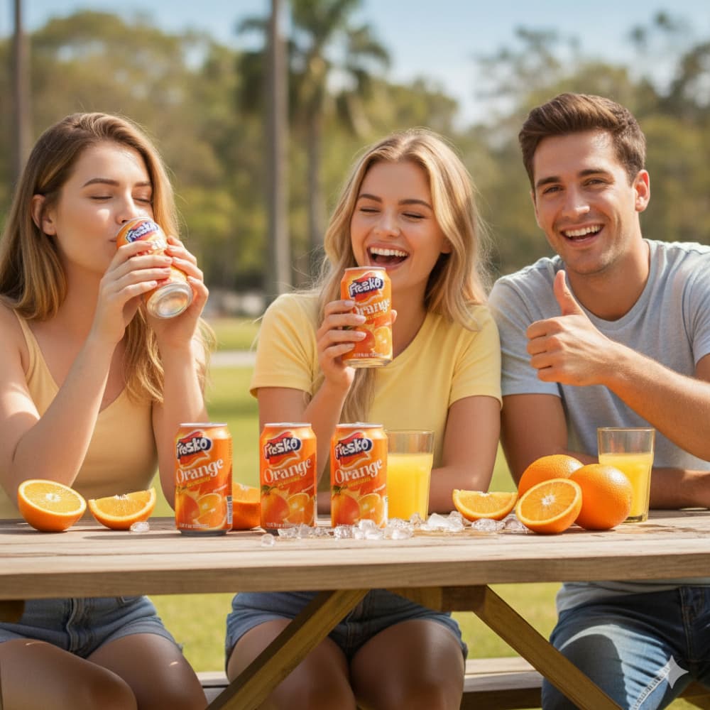 Jugo de naranja Fresko (24 x 330 ml / 11.16 oz) - Miniatura 4