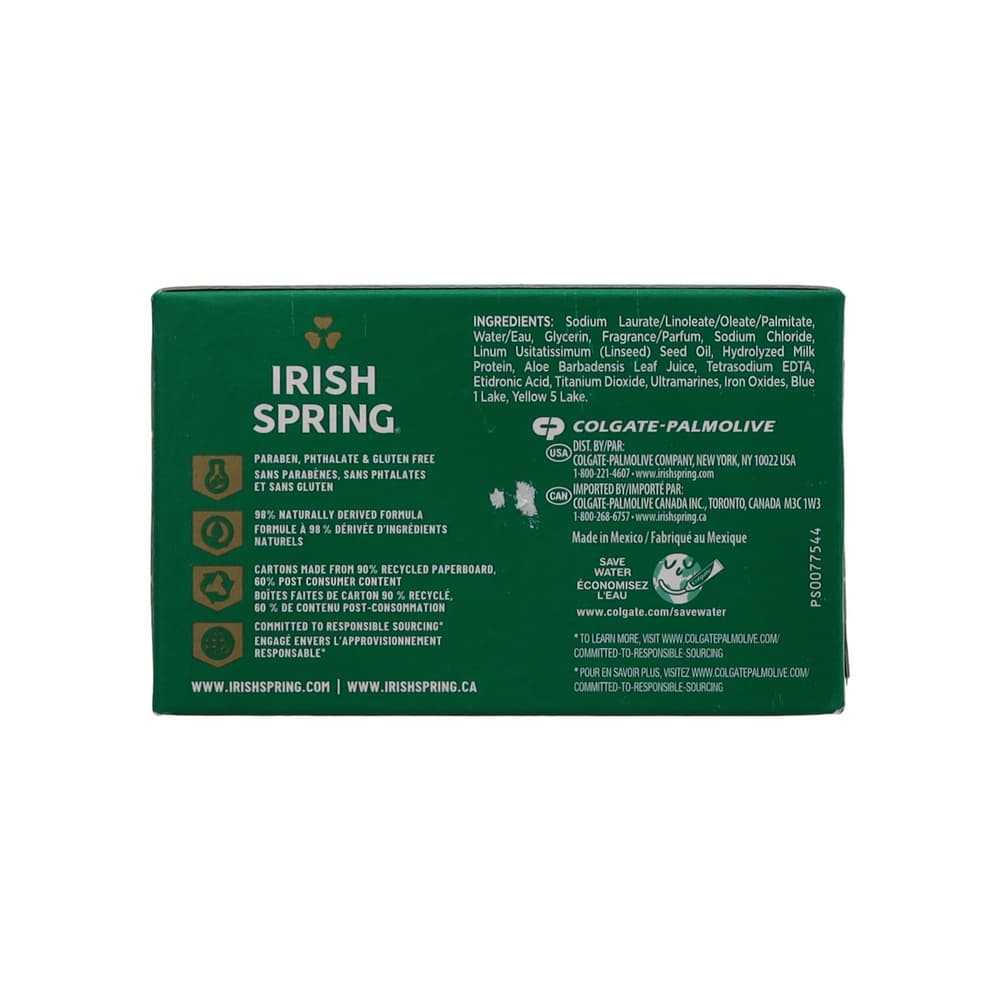 Jabón de baño niebla de aloe Irish Spring (3 x 104.8 g / 3.7 oz) - Miniatura 3