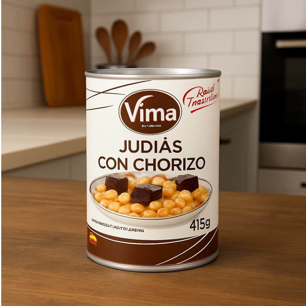 Judías con chorizo Vima Foods (415 g / 14.63 oz) - Miniatura 2