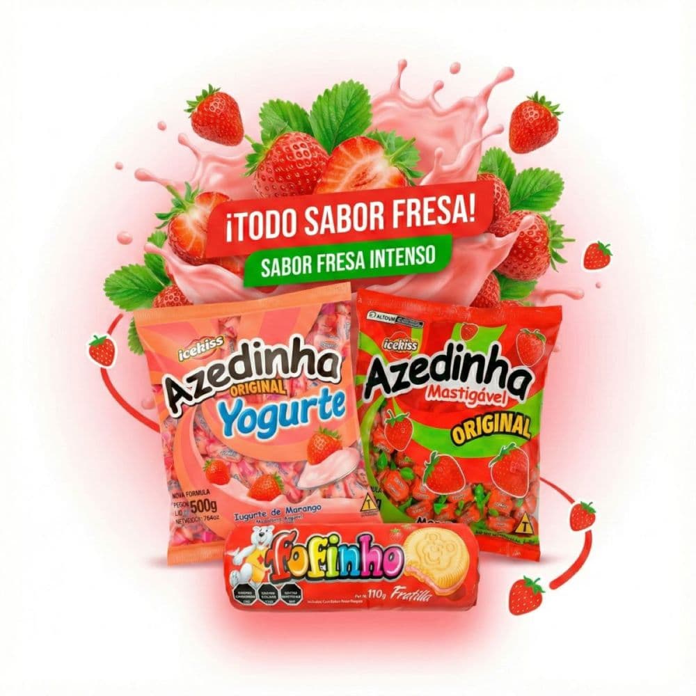 Fresa y chocolate: Golosinas surtidas - Miniatura 3