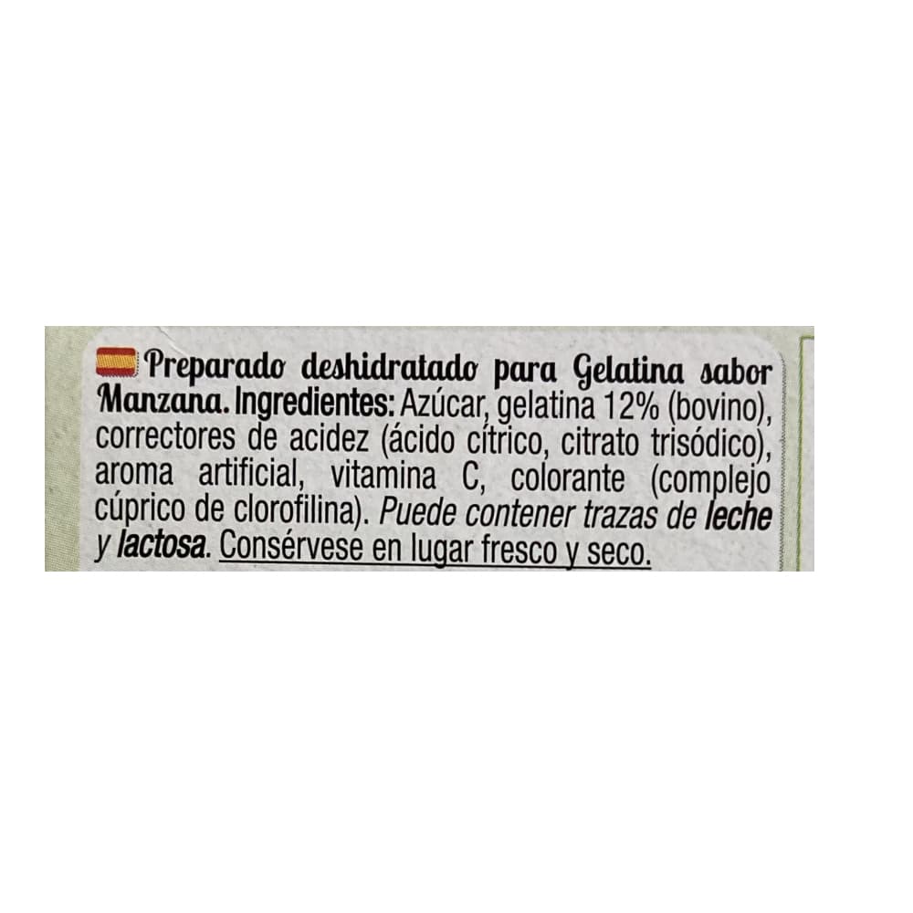 Gelatina sabor a manzana Calnort (170 g / 6 oz) - Miniatura 2