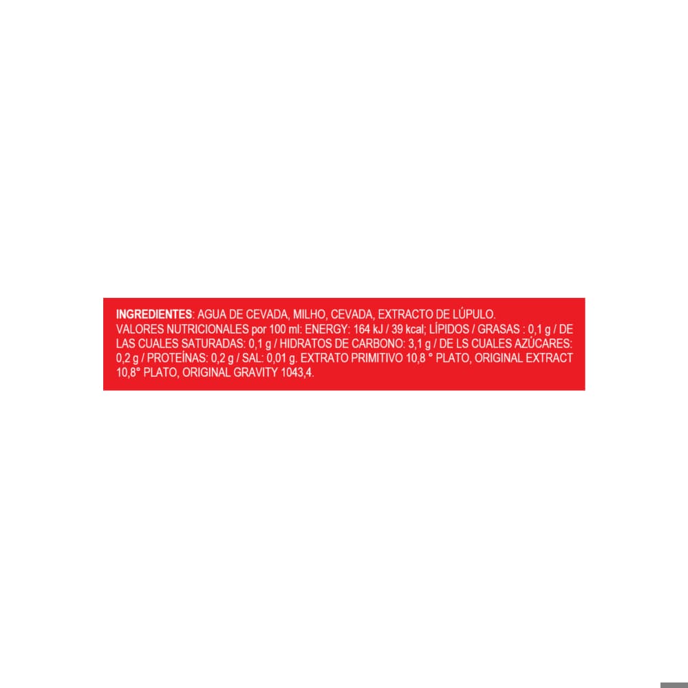 Cerveza Sagres (6 x 330 ml) - Miniatura 3