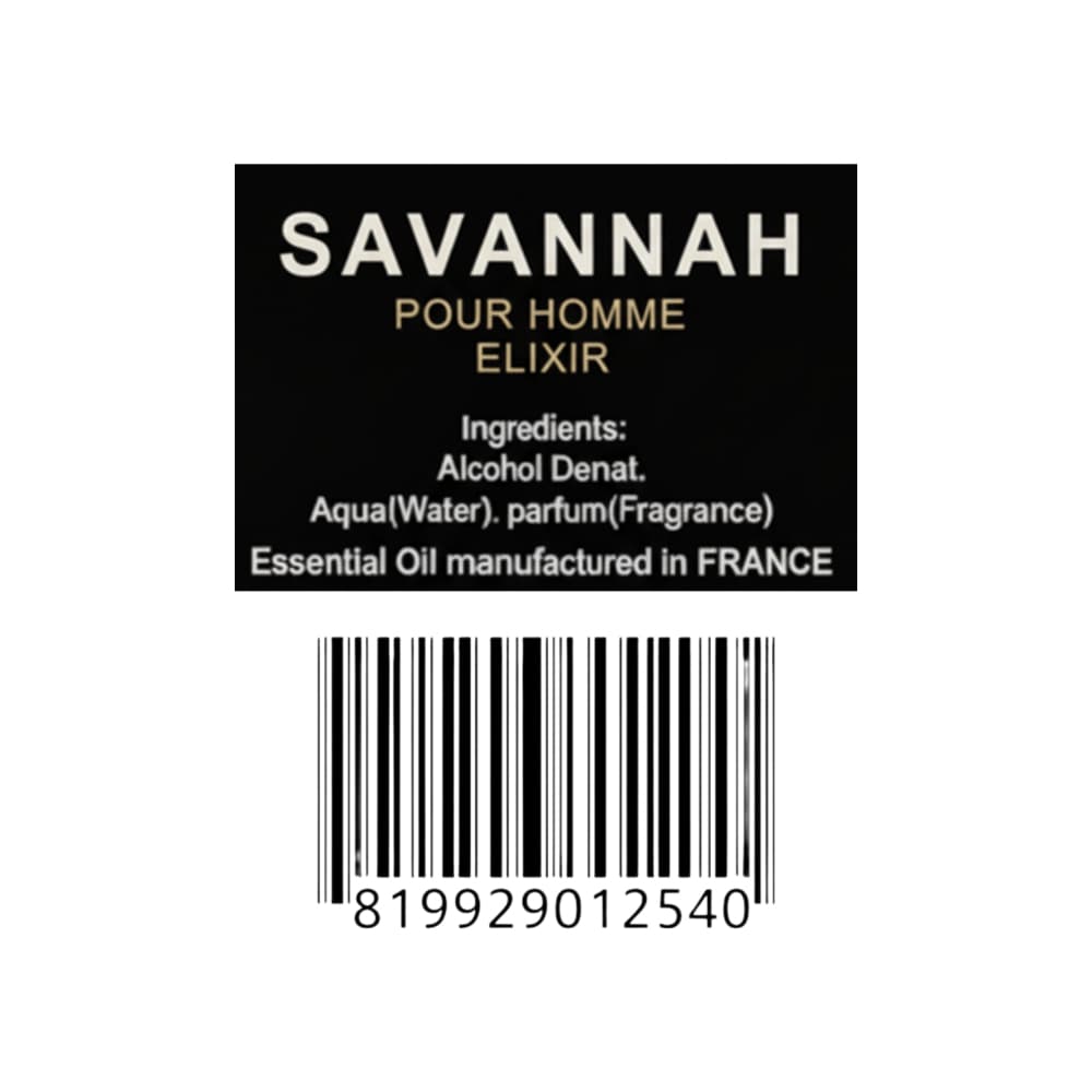 Perfume para hombre Savannah Secret Plus (100 ml) - Miniatura 3