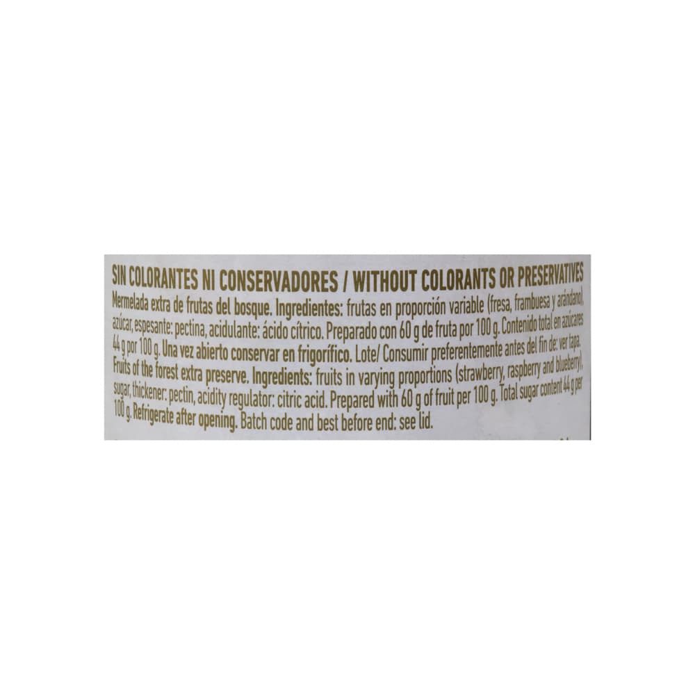 Mermelada extra de frutas del bosque Helios (340 g / 11.99 oz) - Miniatura 2