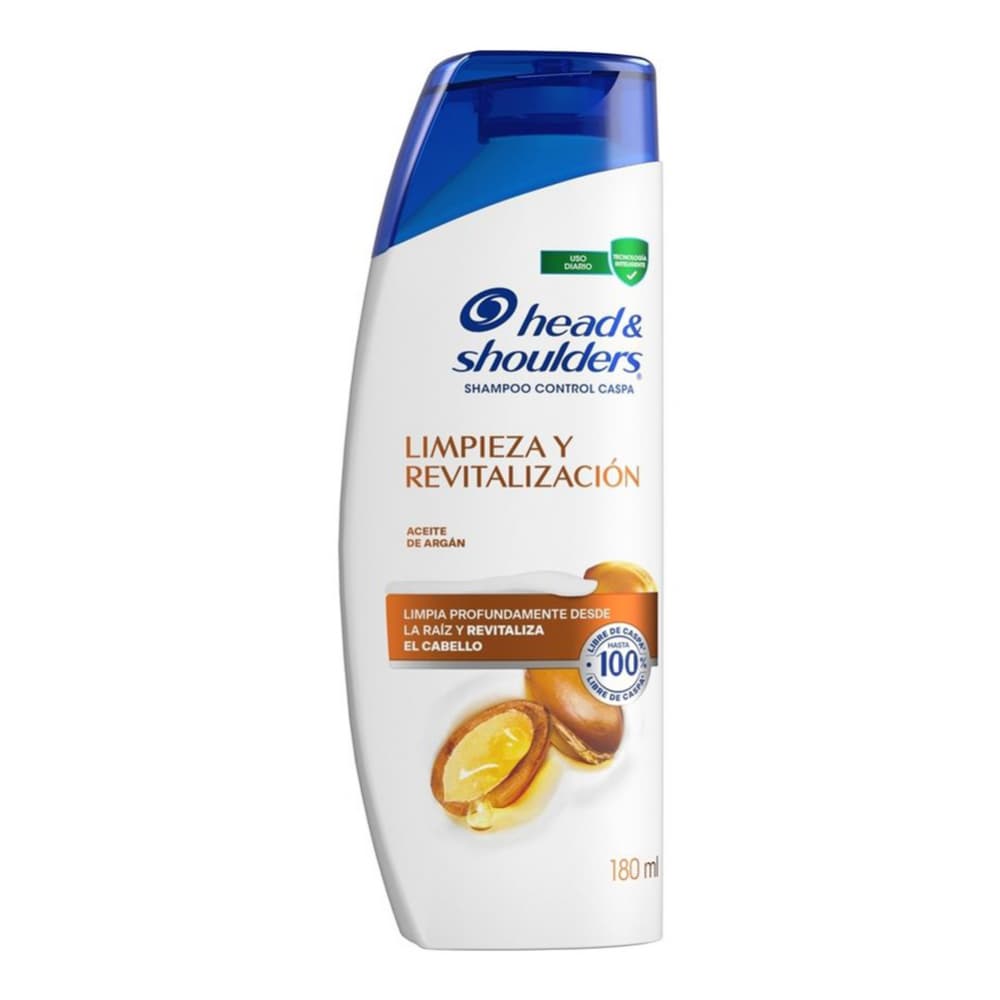 Champú control caspa, limpieza y revitalización Head & Shoulders (180 ml) - Miniatura 3