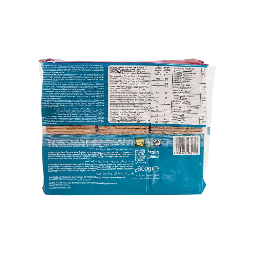 Galletas maría tostakids Family Biscuits (600 g / 1.32 lb) - Miniatura 2