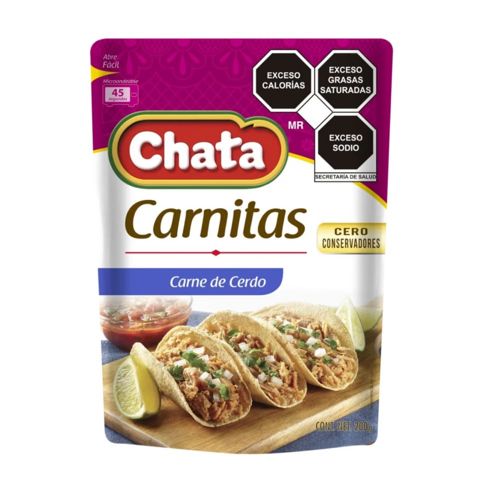 Carnitas de puerco Chata (200 g / 7.05 oz) - Imagen 1