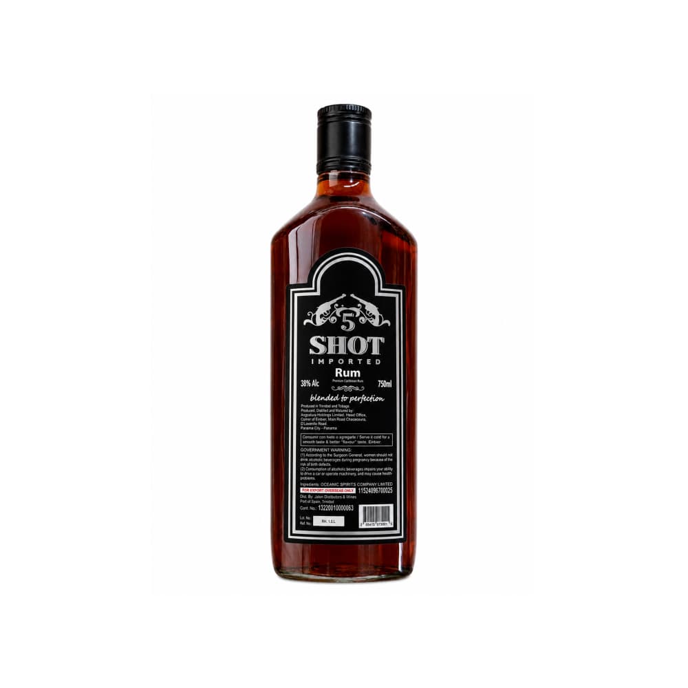 Ron 5 Shot (750 ml) - Miniatura 1