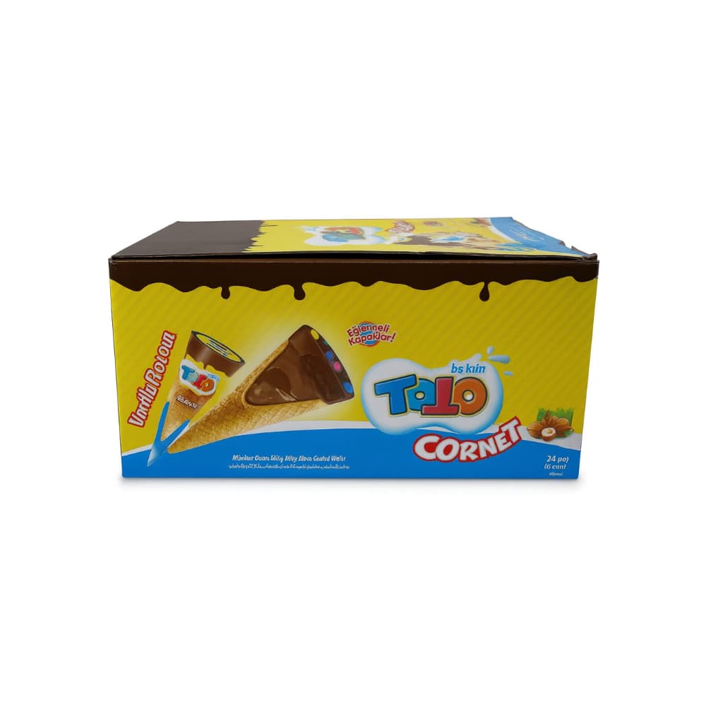 Caja de cono de barquillo y chocolate Toto Cornet (24 U) - Miniatura 3