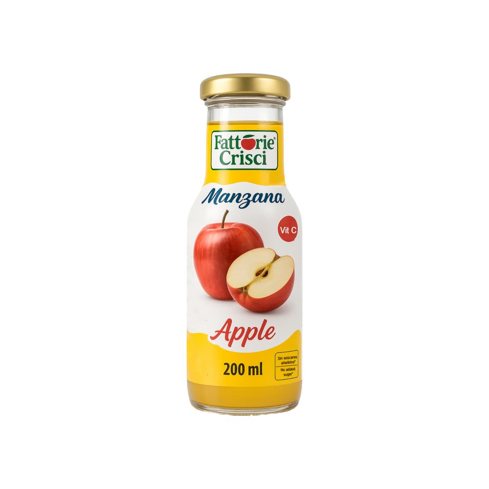 Jugo de manzana Fattorie Crisci (200 ml) - Imagen 1