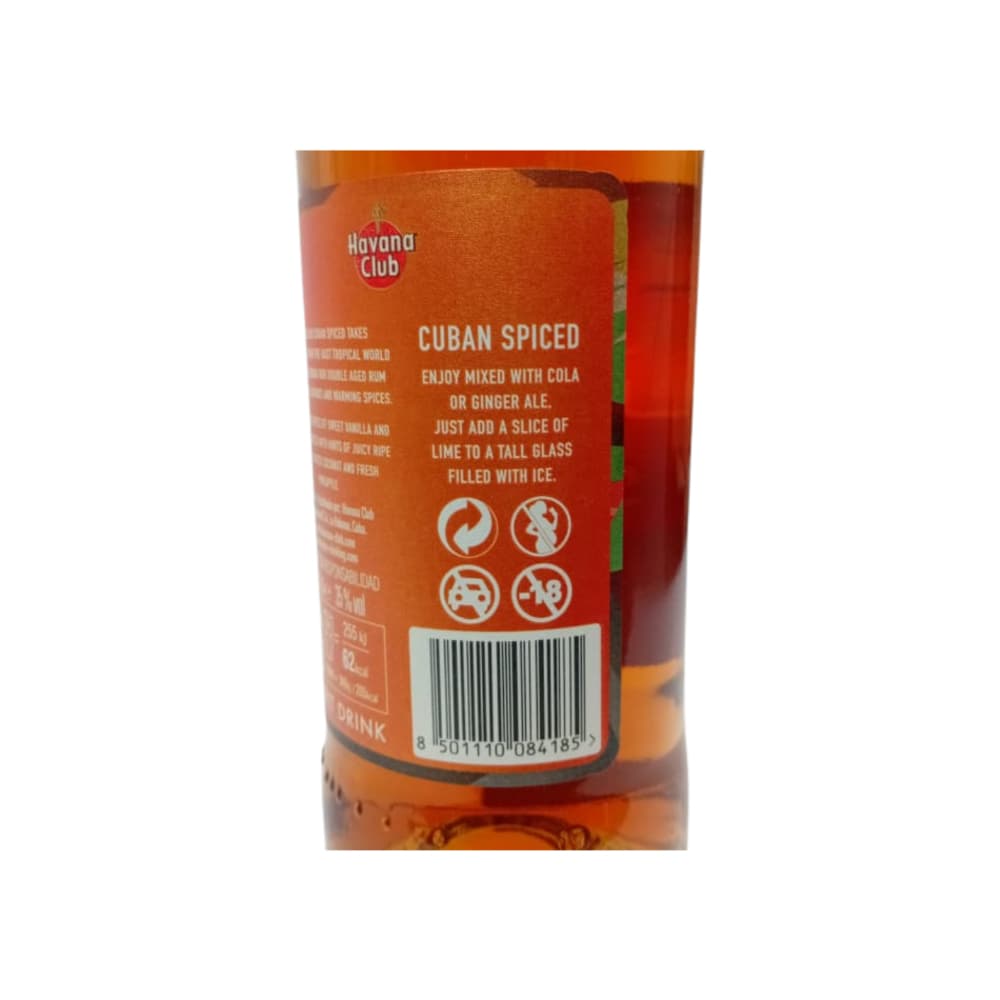 Ron cuban spiced 35 % vol Havana Club (700 ml) - Miniatura 7