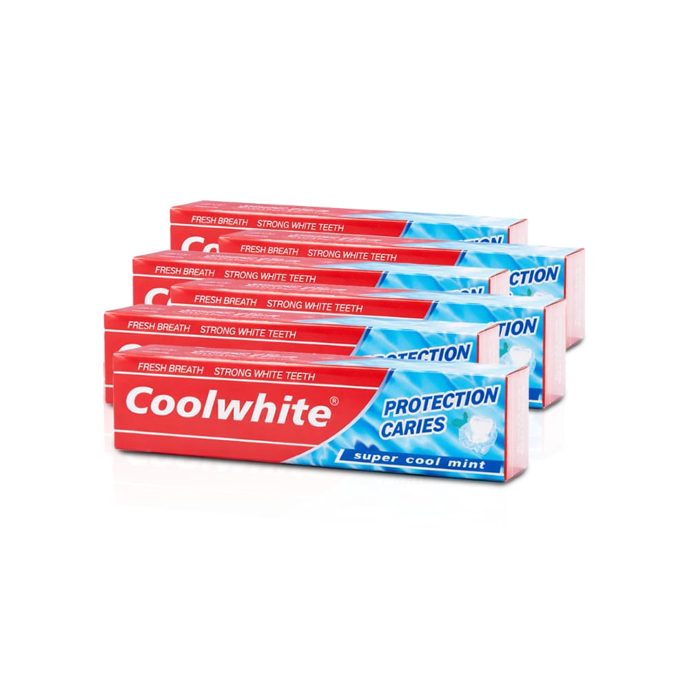 Pasta dental mentolada Coolwhite (6 x 120 g / 4.23 oz) - Miniatura 1