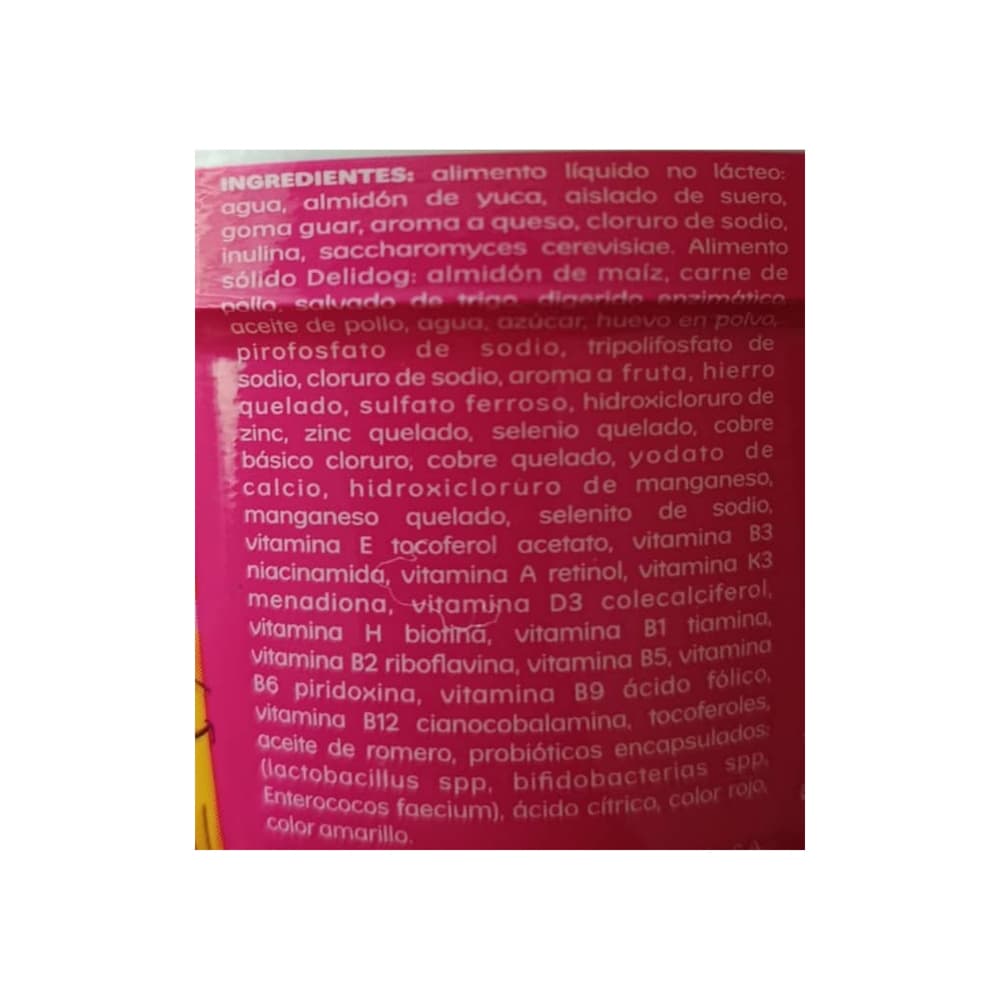 Yogurt delicioso en forma de snacks para perros con probióticos y sin lactosa Chunky Delidog (160 g / 5.64 oz) - Miniatura 3