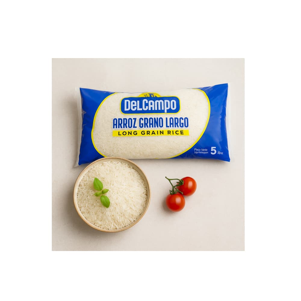 Arroz de grano largo Del Campo (2.27 kg / 5 lb) - Miniatura 2