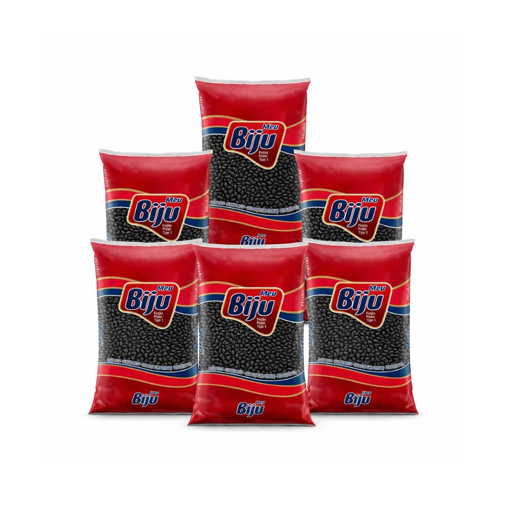 Frijoles negros MEU BIJU (6 x 1 kg / 2.2 lb) - Miniatura 1