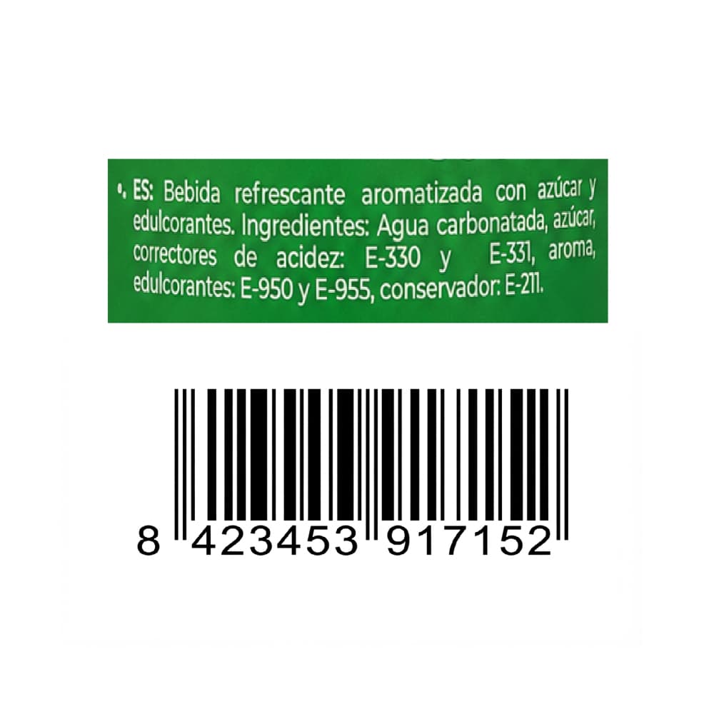 Refresco de lima-limón Frised (12 x 330 ml) - Miniatura 4