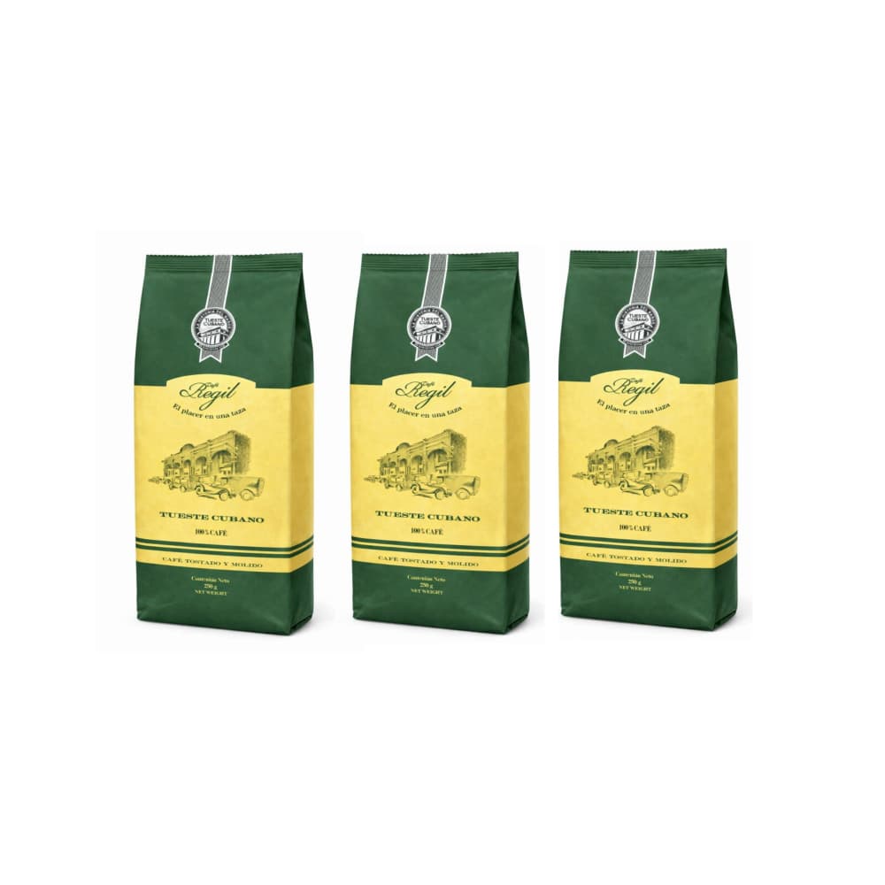 Café tostado y molido Regil (3 x 250 g / 8.8 oz) - Miniatura 1