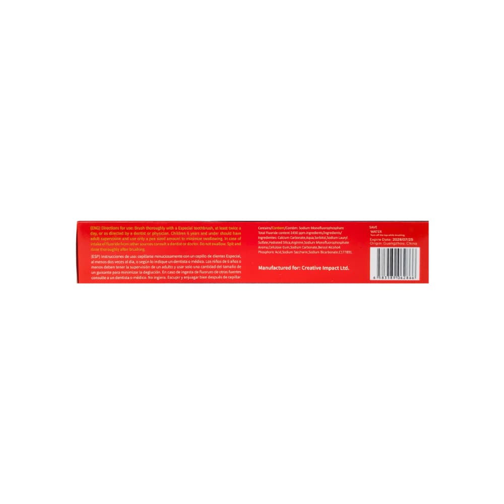 Cepillo y pasta de dientes con calcio y flúor Especial (100 g / 3.5 fl oz) - Miniatura 4