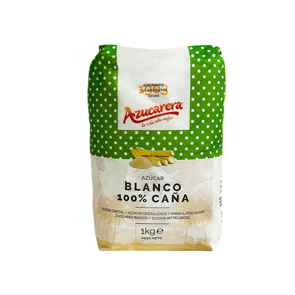 Azúcar blanca 100 % de caña Azucarera (1 kg / 2.2 lb) - Imagen 1
