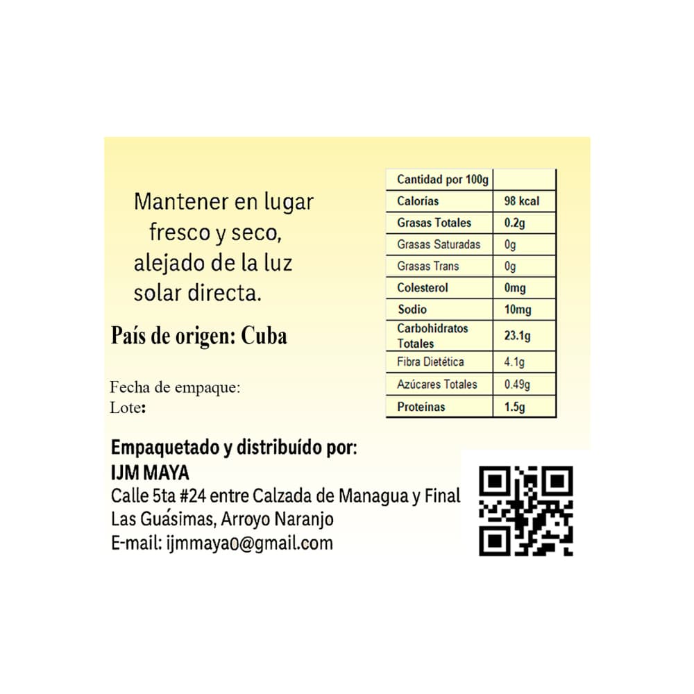 Malanga IJM Maya (2.26 kg / 5 lb) - Miniatura 3