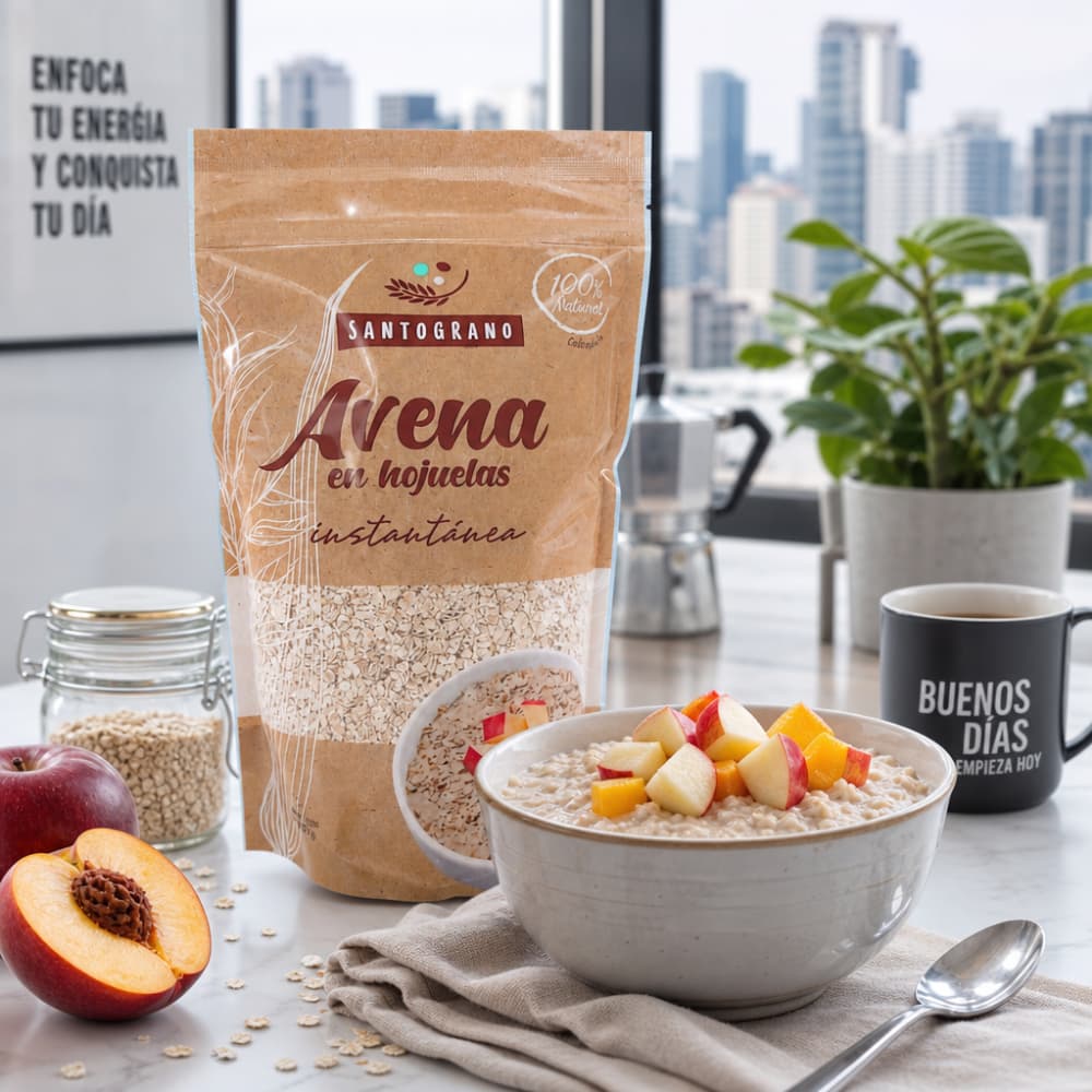 Avena en hojuelas instantánea Santograno (500 g / 1.1 lb) - Miniatura 4