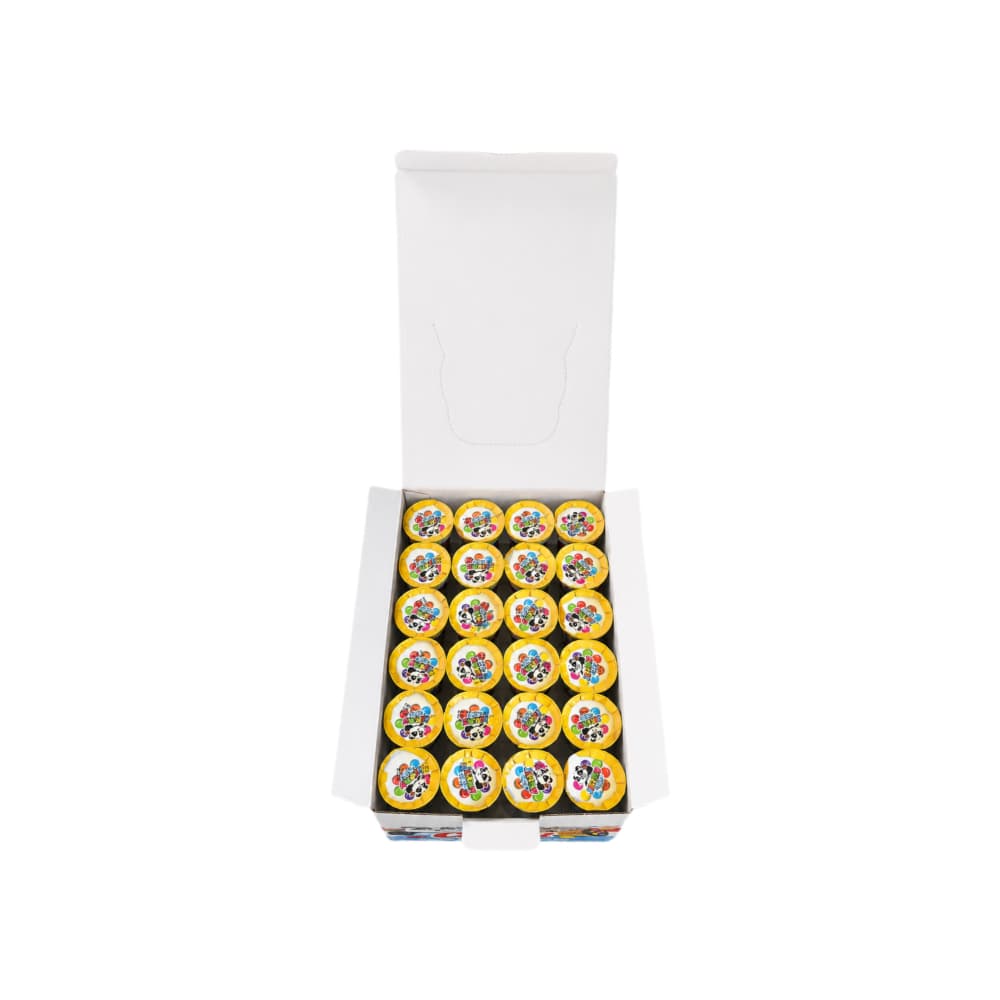 Caja de conos tipo barquillo con relleno de avellana y grajeas Jimmy Panda (600 g / 1.32 lb) - Miniatura 2
