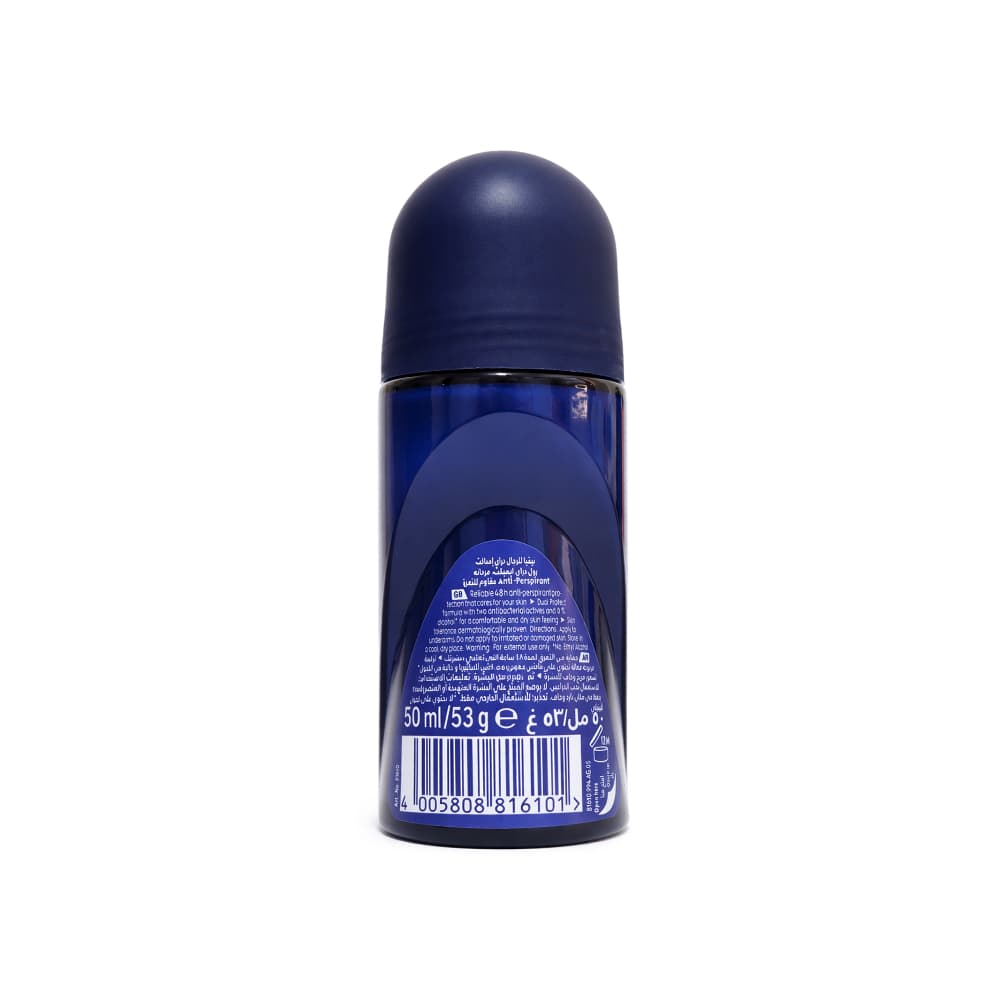 Desodorante roll-on antitranspirante para hombres Dry Impact Nivea Men (50 ml) - Miniatura 2