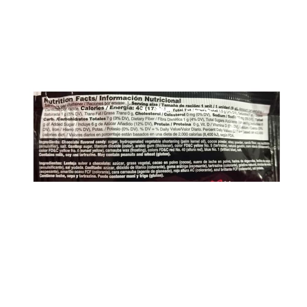 Dulces confitados sabor a chocolate Botonetas Best (12 x 9 g) - Miniatura 4