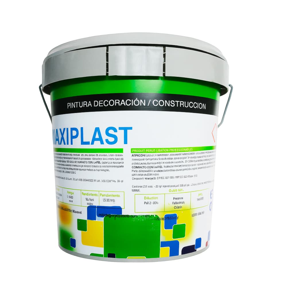 Pintura acrílica interior y exterior de 4 L color marfil Euro Campi - Miniatura 4