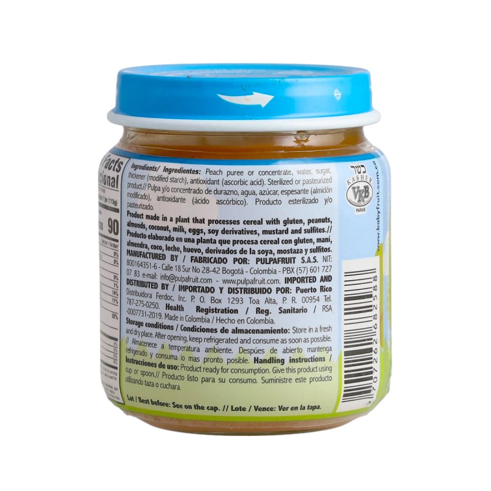 Compota de pera Baby Fruit (12 x 113 g /4 oz) - Miniatura 2