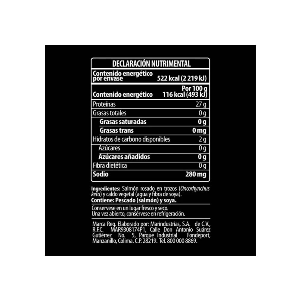 Salmón en agua gourmet Tuny (75 g / 2.64 oz) - Miniatura 2