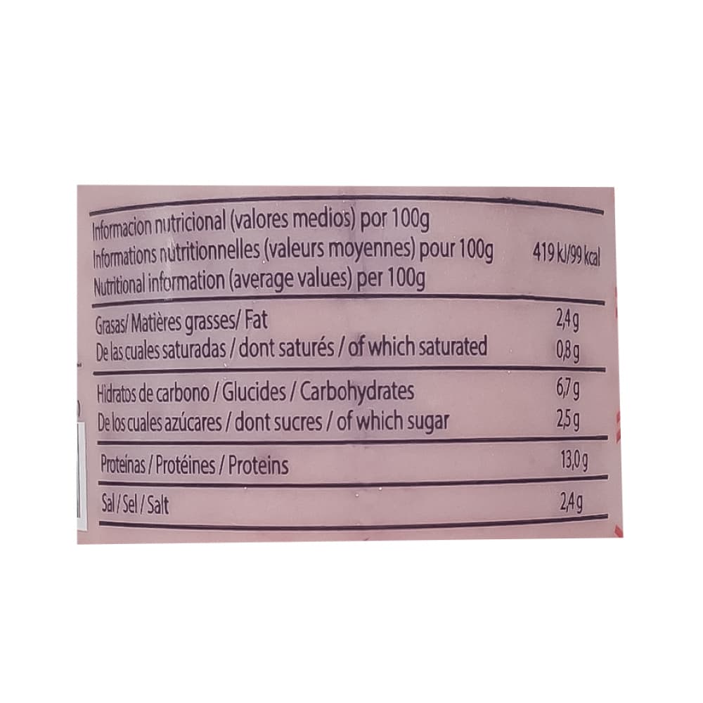 Fiambre de jamón York tradicional Yeya (500 g / 1.10 lb) - Miniatura 4