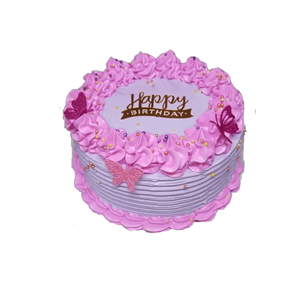 Cake de merengue rosado Yanelis Cake (6 comensales) - Imagen 1