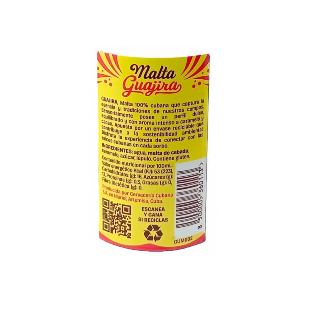 Malta Guajira 6 x (330 ml) - Miniatura 4