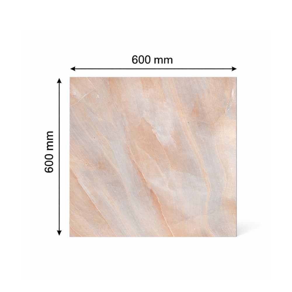 Caja de losas de cerámica pulida 600 mm x 600 mm Malu CR-S2409 (4 U) - Miniatura 2
