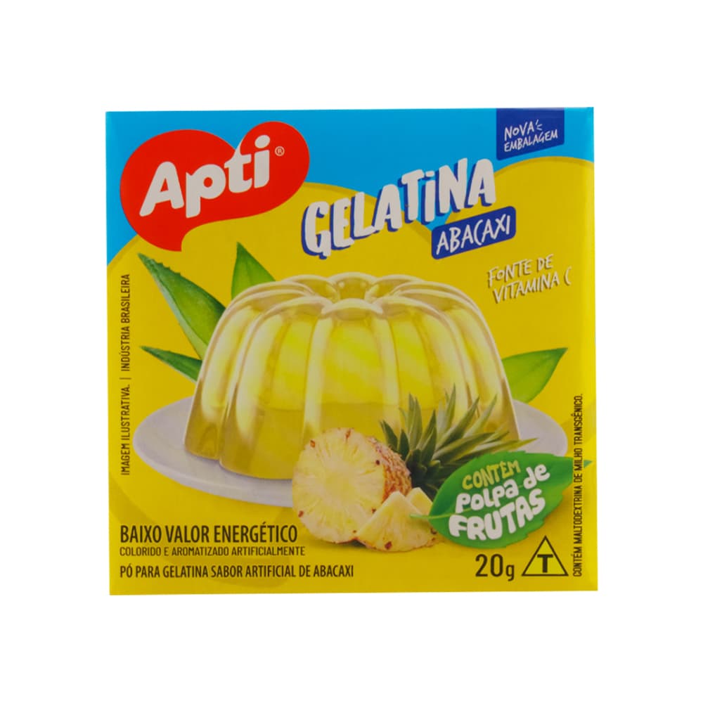 Gelatina sabor piña (5 x 20 g) - Miniatura 3