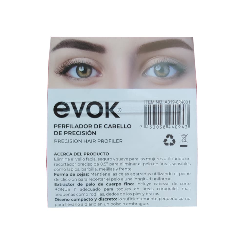 Perfilador de precisión para cejas y cabello. - Miniatura 5