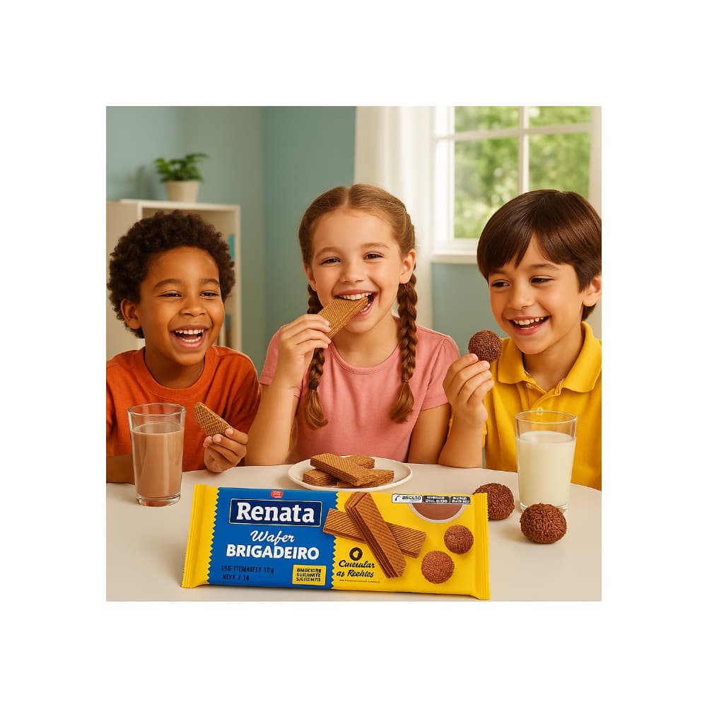 Sorbetos rellenos con sabor brigadeiro -crema de chocolate- Renata (115 g / 4.1 oz) - Miniatura 4