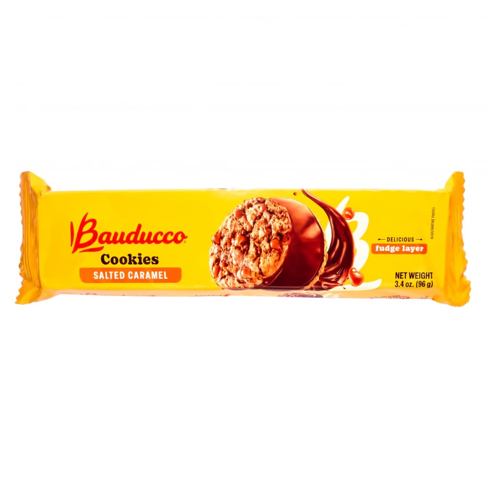 Galletas de caramelo salado Bauducco (96 g / 3.4 oz) - Imagen 1